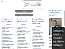 Tablet Screenshot of gastroenterologoiannetti.com